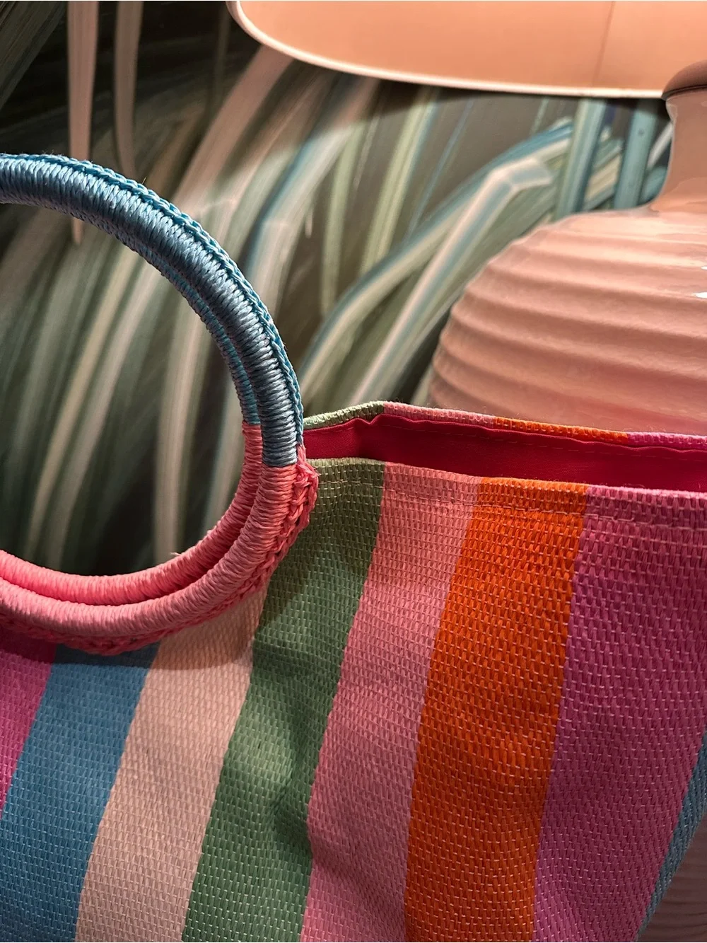 SHIRALEAH FIESTA TOTE, MULTI-BEACH BAG/LAUNDRY TOTE
